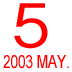 2003 MAY